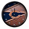 The Memory Company 11.5" Blue and Brown NFL Chicago Bears Wall Clock